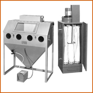trinco collector dust pull thru cfm split level cabinet abrasive separator master